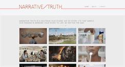 Desktop Screenshot of narrativetruth.com